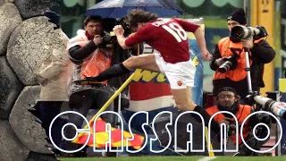 Cassano Antonio ( Roma ) spacca la bandierina e la Juventus ( 4 a 0 )  commento di Zampa