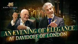 Another Evening of Elegance at Davidoff of London | Smoking the Davidoff Signature No 1