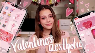 Making my iPhone Aesthetic *valentines day*