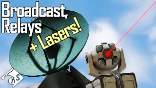 Antenna, Laser Antenna and Beacons - Space Engineers Tutorial