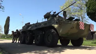 Разведчики Абхазии Армии России отразили нападение условных диверсантов на КПП | военная база ЮВО