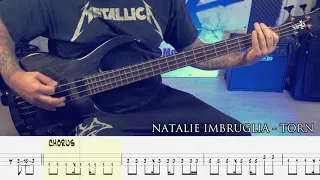 NATALIE IMBRUGLIA  - Torn [BASS COVER + TAB]