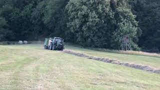 Heuernte 2018 mit Krone Combi Pack 1500 und Deutz Agrotron 150