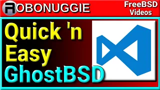 Install VS Code in GhostBSD | Hello GhostBSD!