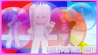 ¡ROBLOX PERO SOMOS PELOTAS! 🤪 ft. #TEAMGRITÓN // Super Fun Ball Obby - Roblox