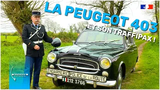 Découvrez la Peugeot 403 de 1961... Et son TRAFFIPAX !