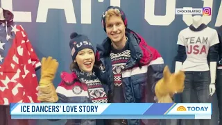 Olympic Ice dancers Madison Chock and Evan Bates share their love story