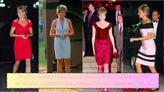 Diana, Princess of Wales: Timeless Elegance in Short Dresses Unveiled: Iconic Fashion Moments