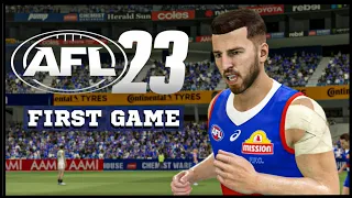 AFL 23 - First Game - Impressions