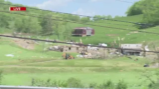 Locals talk about the first tornado to hit this part of West Virginia