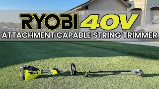 Ryobi 40V Brushless Attachment Capable String Trimmer | 3 Week Post Reset Updates