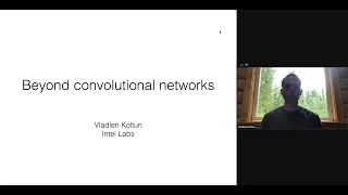 Vladlen Koltun: Beyond convolutional networks (June 2020)