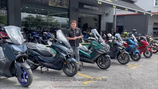 Jom Review Motor Scooter 250cc Yamaha Xmax V2 Elegan250 Wmoto RT3S RT2 Xdv250i ES250 Icity Motoworld