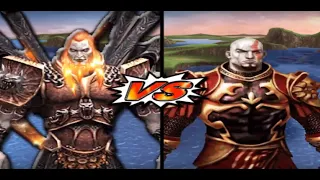 Ares VS Kratos | DBZ Tenkaichi 3 (MOD) From God of War Projeto Crossover