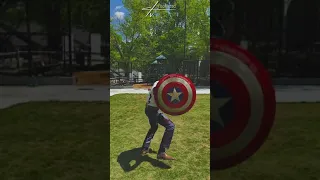 Captain America Shield Throw (after effects edit)