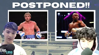 LOGAN PAUL vs FLOYD MAYWEATHER IS POSTPONED *what this means*