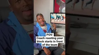 POV: When coach Roasts your Block Starts || 2022 Track & Field Problems #kingsleytv