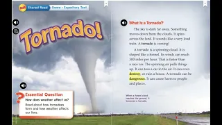 McGraw Hill 2nd Wonders U3 W4 Tornado!