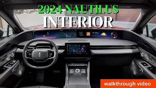 2024 Lincoln Nautilus interior walkthrough