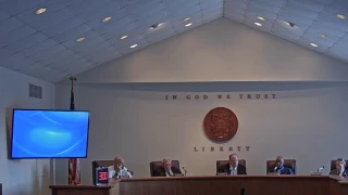 Montgomery County BOCC Meeting 7/18/2017