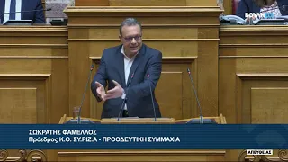 Σ.Φάμελλος:Απάντηση δεν δώσατε κύριε πρωθυπουργέ, για ποιο λόγο ποδοπατάτε τα όνειρα των νέων|8/3/24