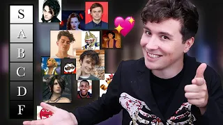 Dan's Gay Crushes ULTIMATE TIER LIST