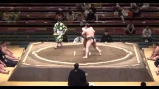 Aonosho vs Daiseiho Day 2 Sumo Natsu Basho May 2014