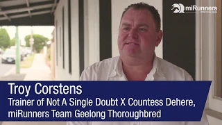 Trainer Troy Corstens talks miRunners & Team Geelong