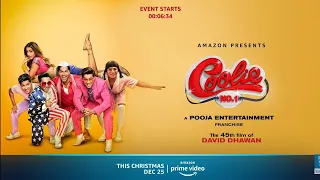 Coolie No. 1 (Official Trailer) Varun Dhawan | Sara Ali Khan |Coolie no 1 movie trailer Varun dhawan