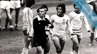 Most iconic World Cup moments. Referee Blows Final Whistle As Brazil ‘Score’, 1978