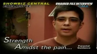 UNAIRED VIDEO MESSAGE OF FRANCIS MAGALONA BEFORE HIS DEATH