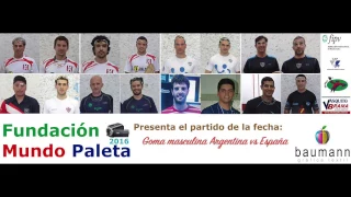 VI Copa del mundo frontón 30 metros Chile 2016 PGM Argentina vs España Set: 2-0