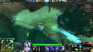 Mirana kill Anti-Mage by arrows ( Dota 2 )