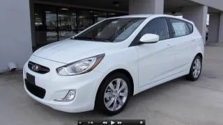 2012 Hyundai Accent SE Hatchback Start Up, Engine, and In Depth Tour