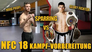 Sparring mit Glory Fighter Sergej Braun | Fightprep für Murtaza NFC 18 Frankfurt | Brauns Gym Fulda