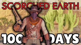 I spent 100 days SOLO on SCORCHED EARTH - Small Tribes ASA + MASSIVE GIVEAWAY