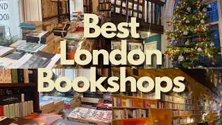 My favourite LONDON BOOKSHOPS | Most famous and hidden gems