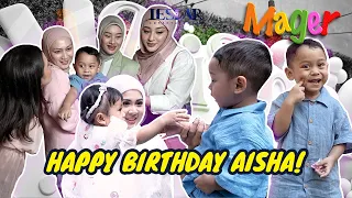 MAGER : ABANG L DATANG DI ACARA ULANG TAHUN AISHA! HAPPY BANGET BISA MAIN SAMA TEMEN-TEMEN!!!