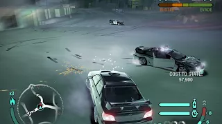 NFS Carbon Subaru Spin hack for the 20 Cops