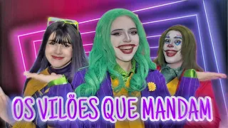 OS VILÕES QUE MANDAM - LADY JOKER FEAT BATGIRL E JOKER - PARÓDIA ENTÃO MEXE DA BELINHA