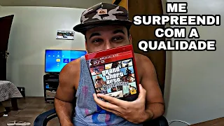 UNBOXING E GAMEPLAY GTA SAN ANDREAS PS3 HD (MELHOR QUE O DEFINITIVE EDITION)