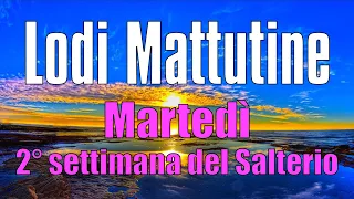 Lodi Mattutine, MARTEDÌ 13 FEBBRAIO 2° Settimana del Salterio