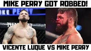 Vicente Luque vs Mike Perry Full Fight Reaction and Breakdown - UFC Uruguay Recap