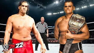 Great Khali vs. Walter (WWE 2K22)