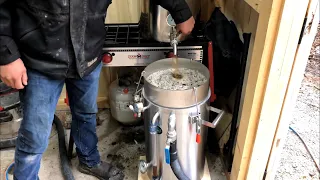 Making Maple Syrup - Filtering and Bottling