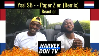 Yssi SB - Paper Zien (Remix)  Reaction #HarveyDonTV #Raymanbeats