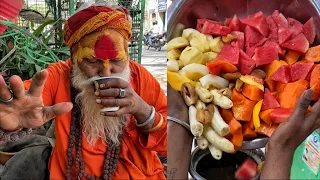 Street Style Mix Fruit Shake😱😱 पूरा आगरा ये मिल्कशेक पीने आता है😳😳 Indian Street Food | Agra