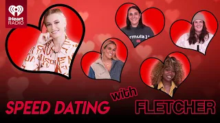 FLETCHER Speed Dates With 4 Lucky Fans! | Speed Dating