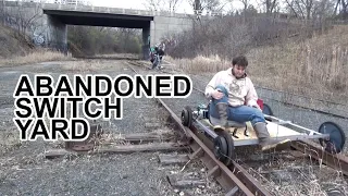 Rail Cart Ride to Abandoned Switch Yard