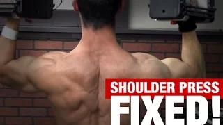 Overhead Shoulder Press (3 MISTAKES!)